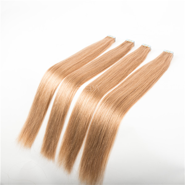 Blonde tape hair extensions Best sell hair extensions in toronto  LJ34